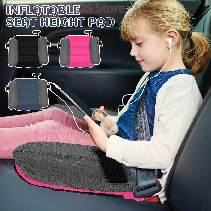 All Aboard Baby! Inflatable Car Booster Seat With Storage Bag| Travel Hack For Busy Parents
